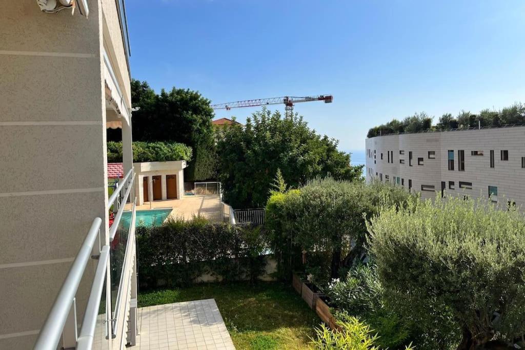 Saint-Antoine Les Jardins De Monaco Vue Mer Et Piscineアパートメント エクステリア 写真