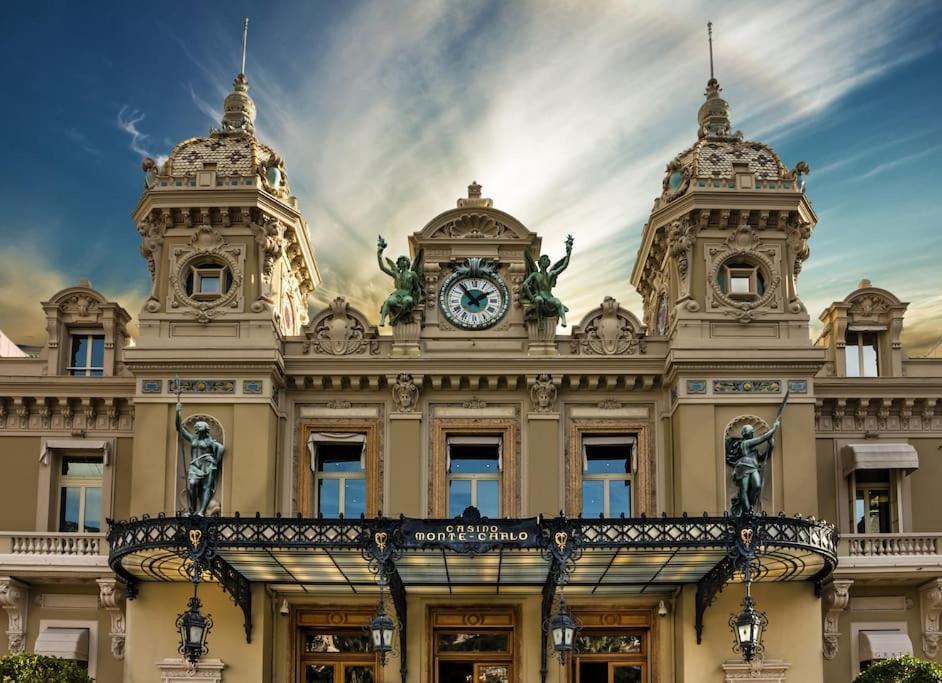 Saint-Antoine Les Jardins De Monaco Vue Mer Et Piscineアパートメント エクステリア 写真