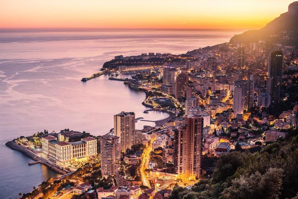 Saint-Antoine Les Jardins De Monaco Vue Mer Et Piscineアパートメント エクステリア 写真