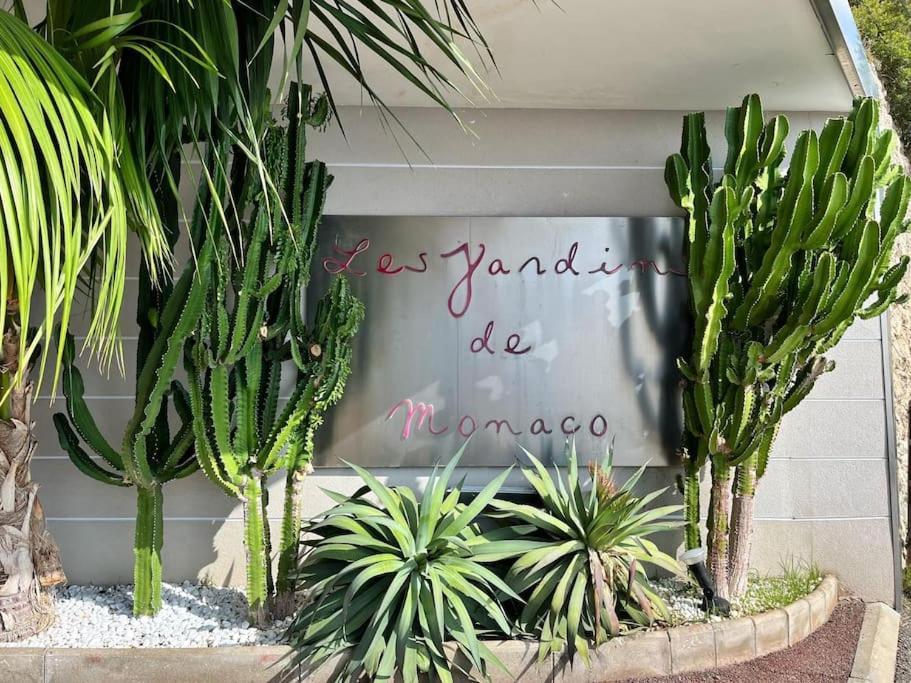 Saint-Antoine Les Jardins De Monaco Vue Mer Et Piscineアパートメント エクステリア 写真