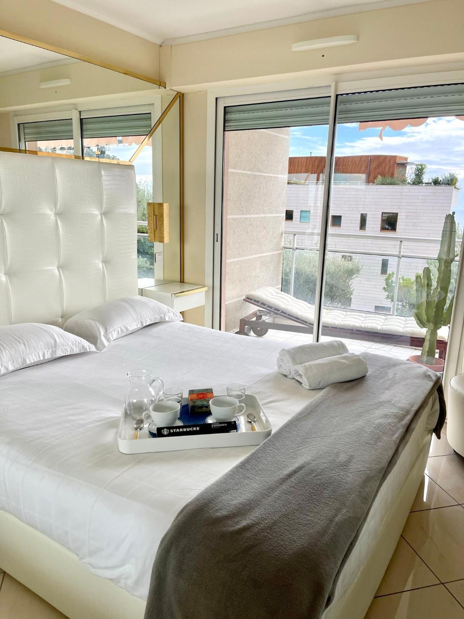 Saint-Antoine Les Jardins De Monaco Vue Mer Et Piscineアパートメント エクステリア 写真